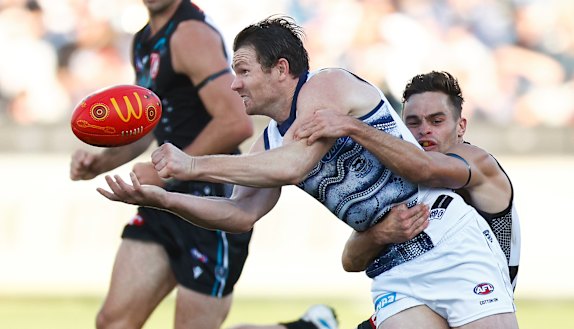 Patrick Dangerfield is expected to return for Geelong this week.