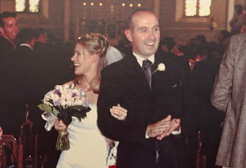 The love of each other’s life: Melissa and Brendan Coburn.