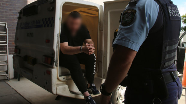 The 27-year-old man was arrested at his Oxley Park home.