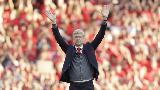 End of an era: Arsene Wenger says farewell to Arsenal.