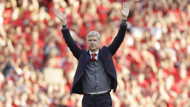 Arsene Wenger says farewell to Arsenal.