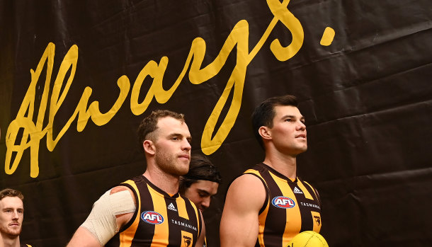 Tom Mitchell and Jaeger O’Meara joined Hawthorn and left at the same time.