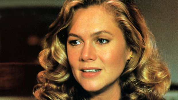Kathleen Turner in a publicity shot for 'The Accidental Tourist' in 1988.