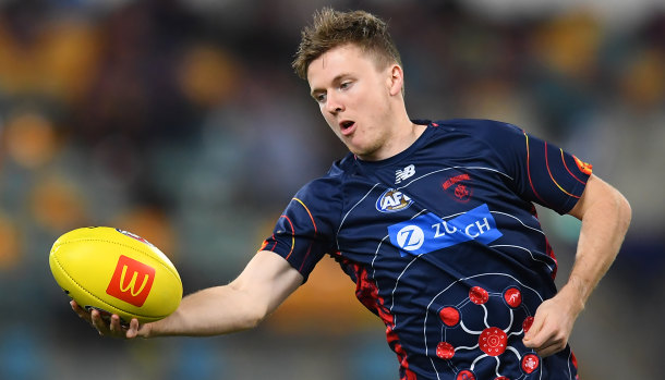 James Jordon made a strong impression in his return to Melbourne’s senior side.