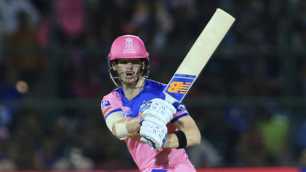 Steve Smith top-scored for Rajasthan.