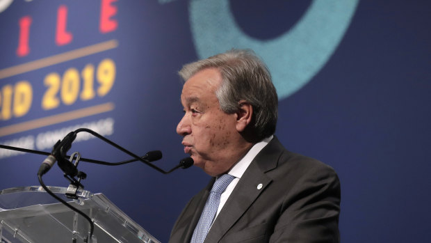 UN Secretary-General Antonio Guterres said he was "disappointed" with the outcome of the Madrid climate talks.