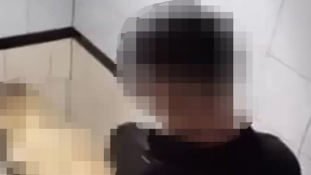 The NRL has launched an investigation after a Parramatta Eels player was allegedly filmed having sex with a woman in a toilet.