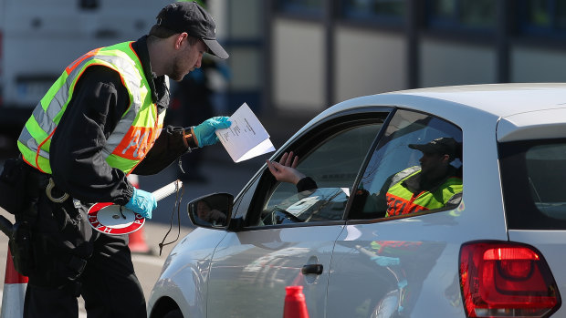 Germany closed its borders with Luxembourg and its other neighbours on March 16. A certificate is required to pass.