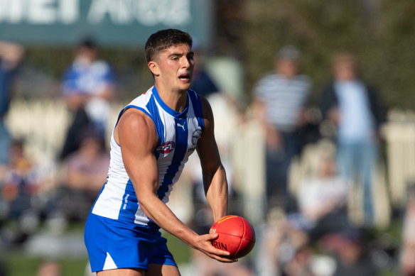 Harry Sheezel’s performances were a standout for the Kangaroos.