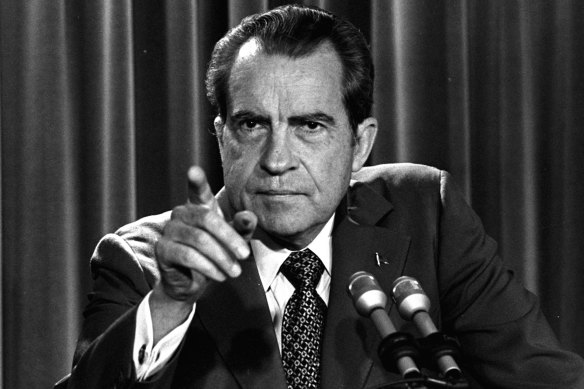 President Richard Nixon was eventually forced to step down by his own Republican colleagues.