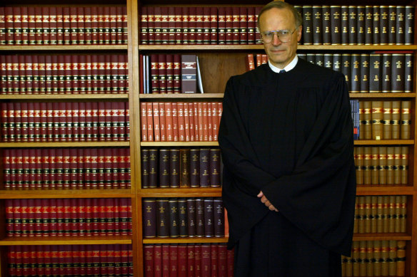 Former High Court judge Dyson Heydon was investigated for sexual harassment. 