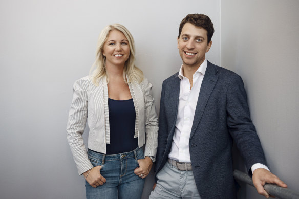 Dr Elina Berglund and her husband, Dr Raoul Scherwitzl, designed the fertility-timer app Natural Cycles.