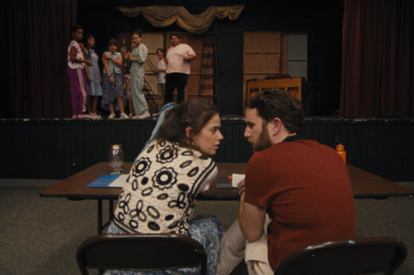 Molly Gordon and Ben Platt play friends and instructors Rebecca-Diane and Amos at a struggling theatre summer camp.