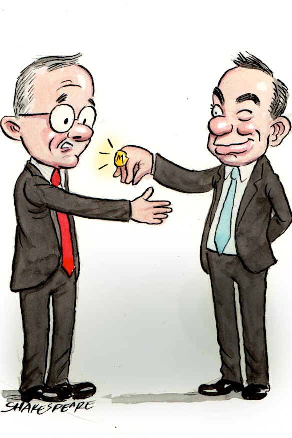 When Albo met Lachlan.