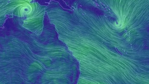 A cyclone formed off Queensland's north west coast on Friday.