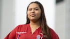 Nursing student Michaela Agmata from The Philippines says she would not have come to Australia if she had to pay a $2000 visa application fee. 