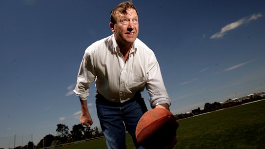 Geoff Ablett at Casey Fields in Cranbourne.