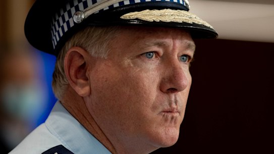 O ex-comissário de Nova Gales do Sul, Mick Fuller.