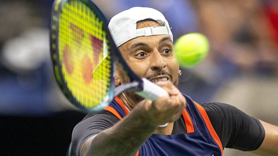 Nick Kyrgios is now the bookmakers’ favourite to win his maiden grand slam at Flushing Meadows.