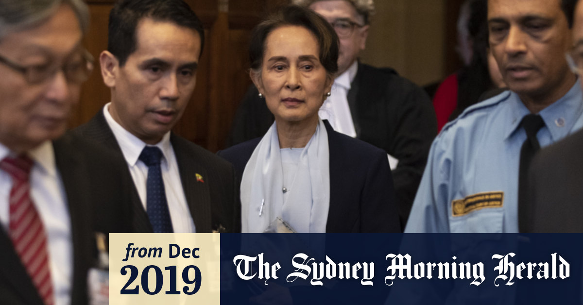 Myanmar leader Aung San Suu Kyi says Rohingya genocide ...