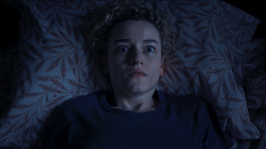 Julia Garner plays Justine, whose class goes missing in Weapons.