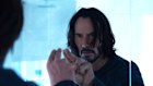 Keanu Reeves as Neo in The Matrix. 