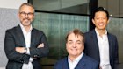 Part of the team behind the Allegro Funds-backed Scyne Advisory: (from left) Ben Neal (Scyne Advisory), Adrian Loader (Allegro co-founder) and Fay Bou (Allegro managing director).