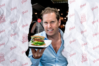 Grill'd owner Simon Crowe