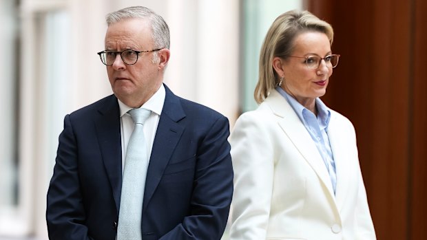 Prime Minister Anthony Albanese and Opposition leader Sussan Ley.