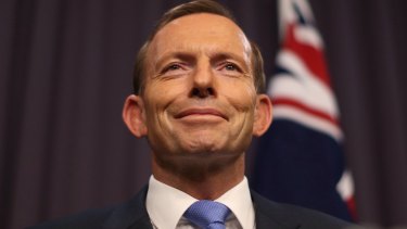 Former Prime Minister Tony Abbott.