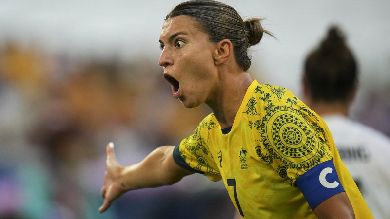 The Matildas looked destined to lose. Their captain dragged them back in absurd 11-goal thriller