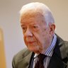 Former US president Jimmy Carter falls, breaks hip