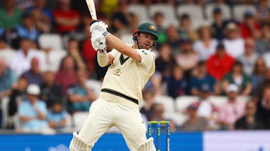 Travis Head steered a great innings. 