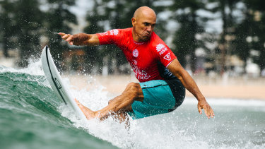 11-time world champion Kelly Slater.