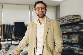 Tom Riley says it’s best to invest in some key wardrobe pieces.