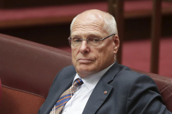 Senator Jim Molan is stepping away from parliamentary duties after being diagnosed with cancer.