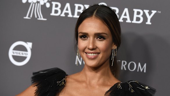 Jessica Alba, no stranger to glowing skin. 