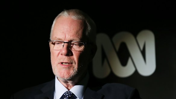 ABC chairman Justin Milne.
