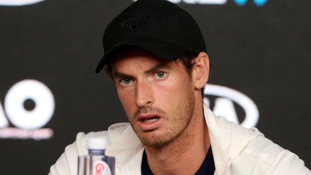 Pain free: Andy Murray says he is recovering well from hip surgery.