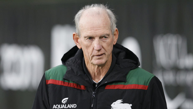 Wayne Bennett won six premierships with Brisbane and is often linked with a return to the embattled club.