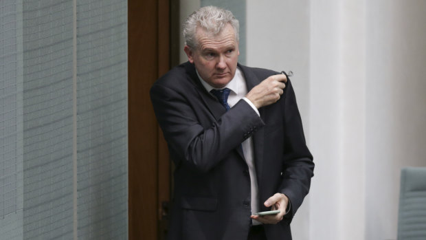 Tony Burke is floating better protections for food delivery drivers. 