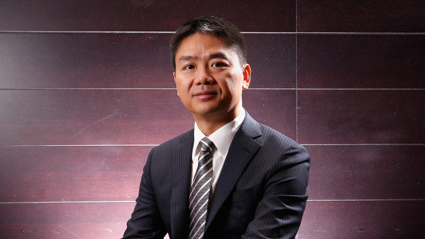 Billionaire Richard Liu. 