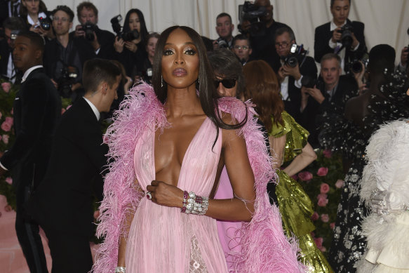 Naomi Campbell at The Metropolitan Museum of Art’s Costume Institute benefit gala in 2019.