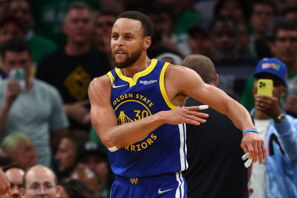 Steph Curry has won his first NBA Finals MVP.