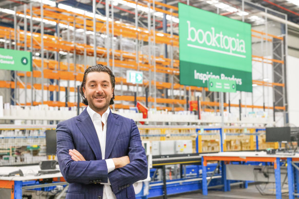 Struggling online bookseller Booktopia has been rescued by the founder of digiDirect Shant Kradjian.