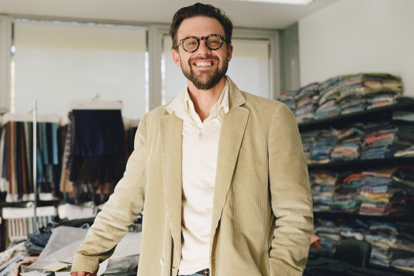 Tom Riley says it’s best to invest in some key wardrobe pieces.