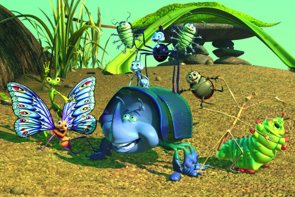 A Bug’s Life (1998) features a black widow spider as a kind maternal figures.