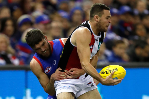 Brad Crouch has said he thinks some players won’t own up to concussions due to the AFL’s new rule.