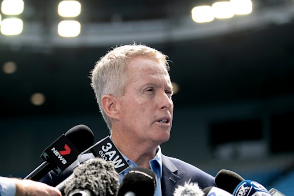 Tennis Australia boss Craig Tiley. 