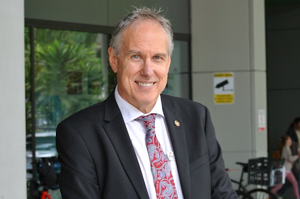 Queensland Children’s Hospital paediatric surgeon Professor Roy Kimble.